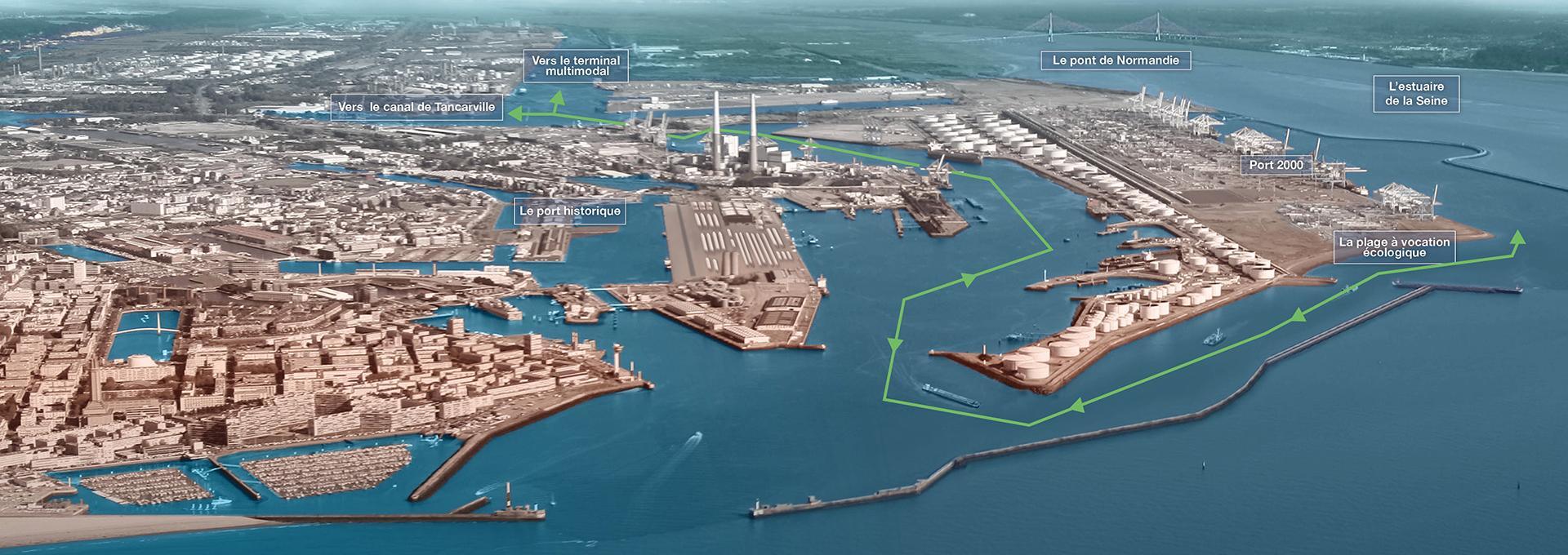 Projet chatière au port du Havre