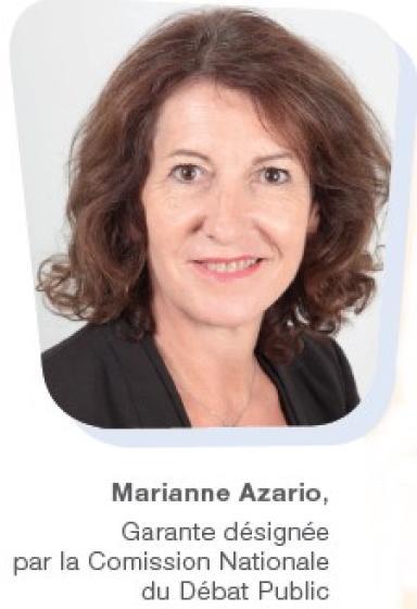 Marianne Azario, garante désignée par la Commission nationale du débat public (CNDP) - Enlarge image, modal window