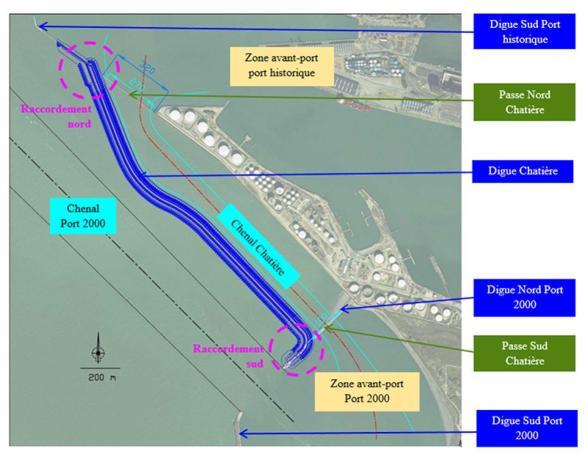 Schéma explicatif sur la chatière au port du Havre - Enlarge image, modal window